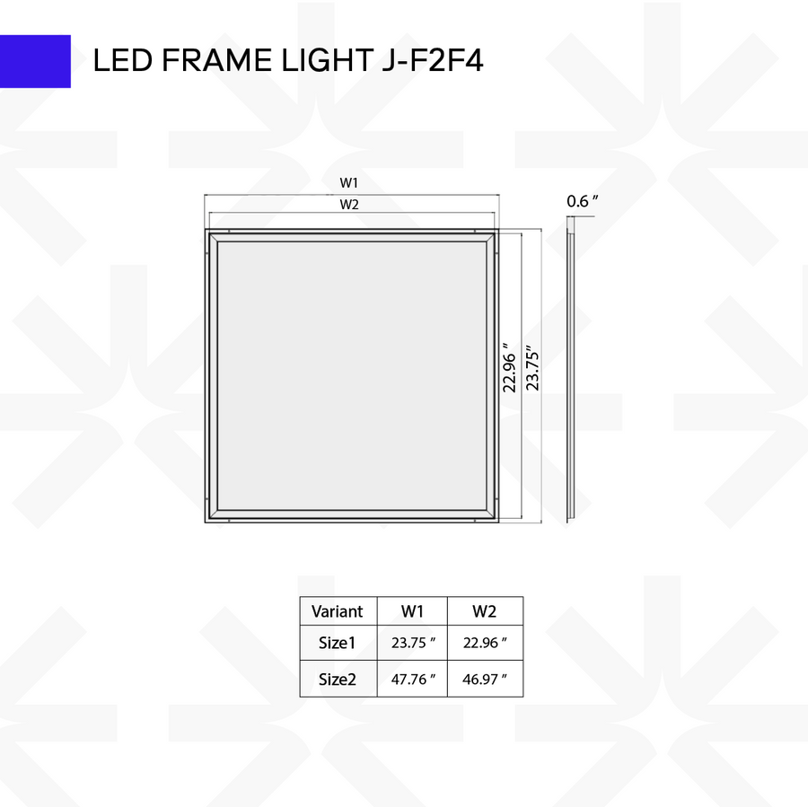 T-Bar Frame Lights