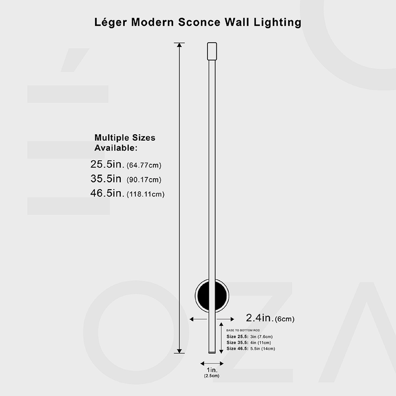 Leger Modern Sconce Wall Lighting (Open Box)