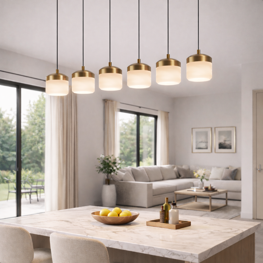 Lumora Alabaster Pendant