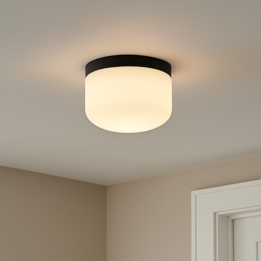 Mel 5-in Flush Mount