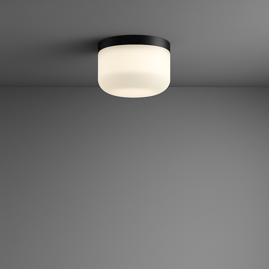 Mel 5-in Flush Mount