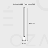 Lampadaire LED Minimaliste RVB
