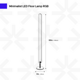 Lampadaire LED Minimaliste RVB