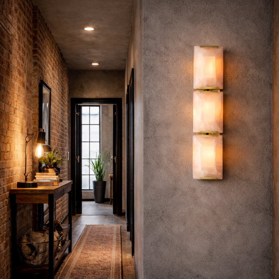 Monolith Alabaster Lamp