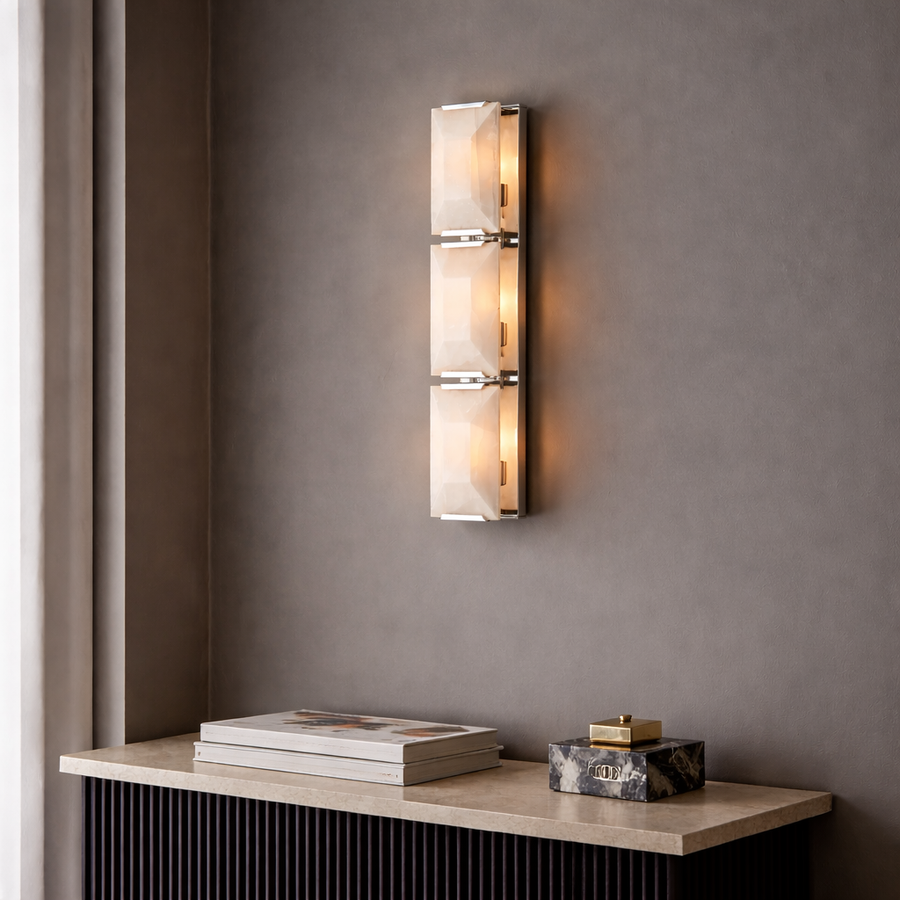 Monolith Alabaster Lamp