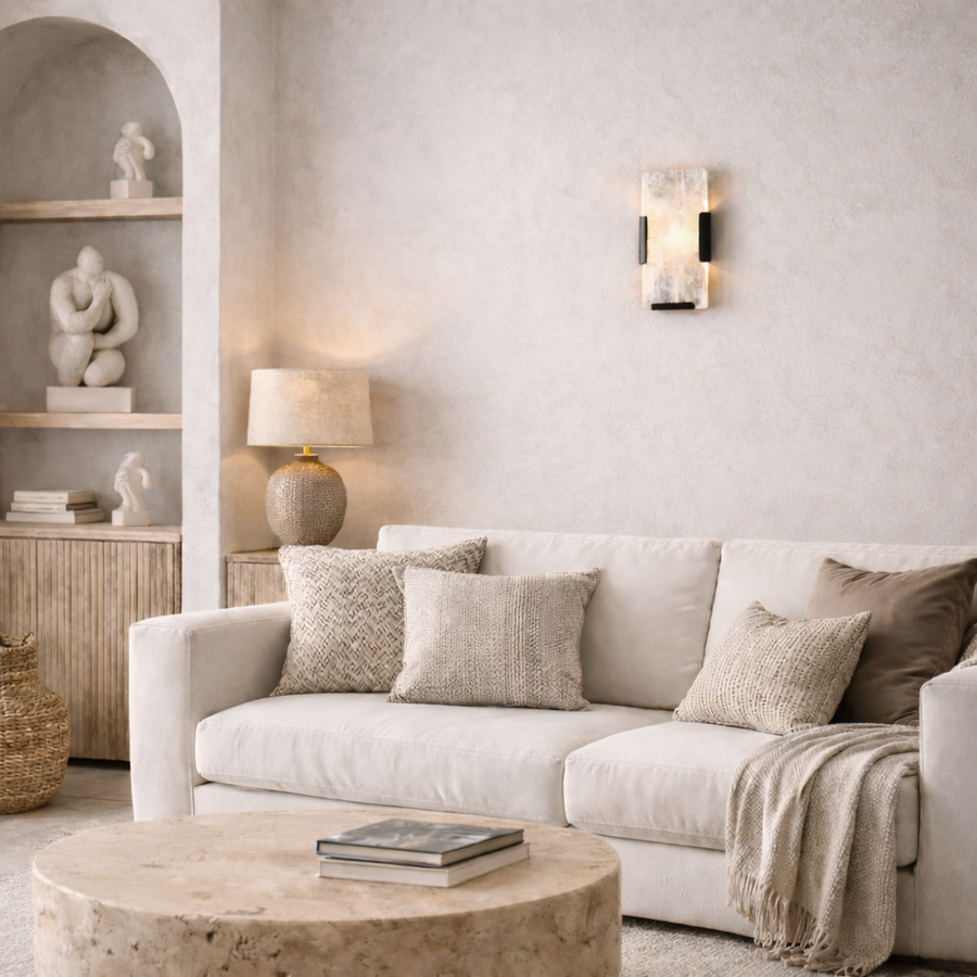 Monolith Alabaster Lamp
