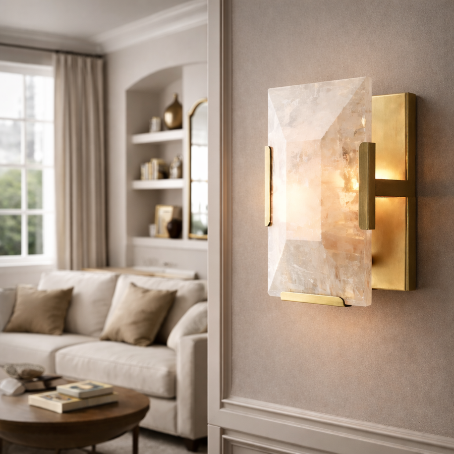 Monolith Alabaster Lamp
