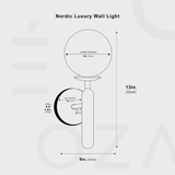 Nordic Luxury Wall Light