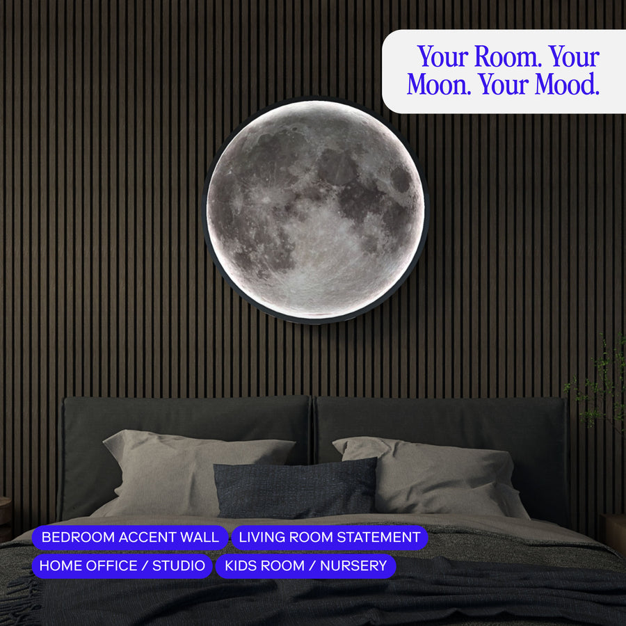 Applique murale lune nordique 