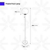 Lampadaire Polaris 