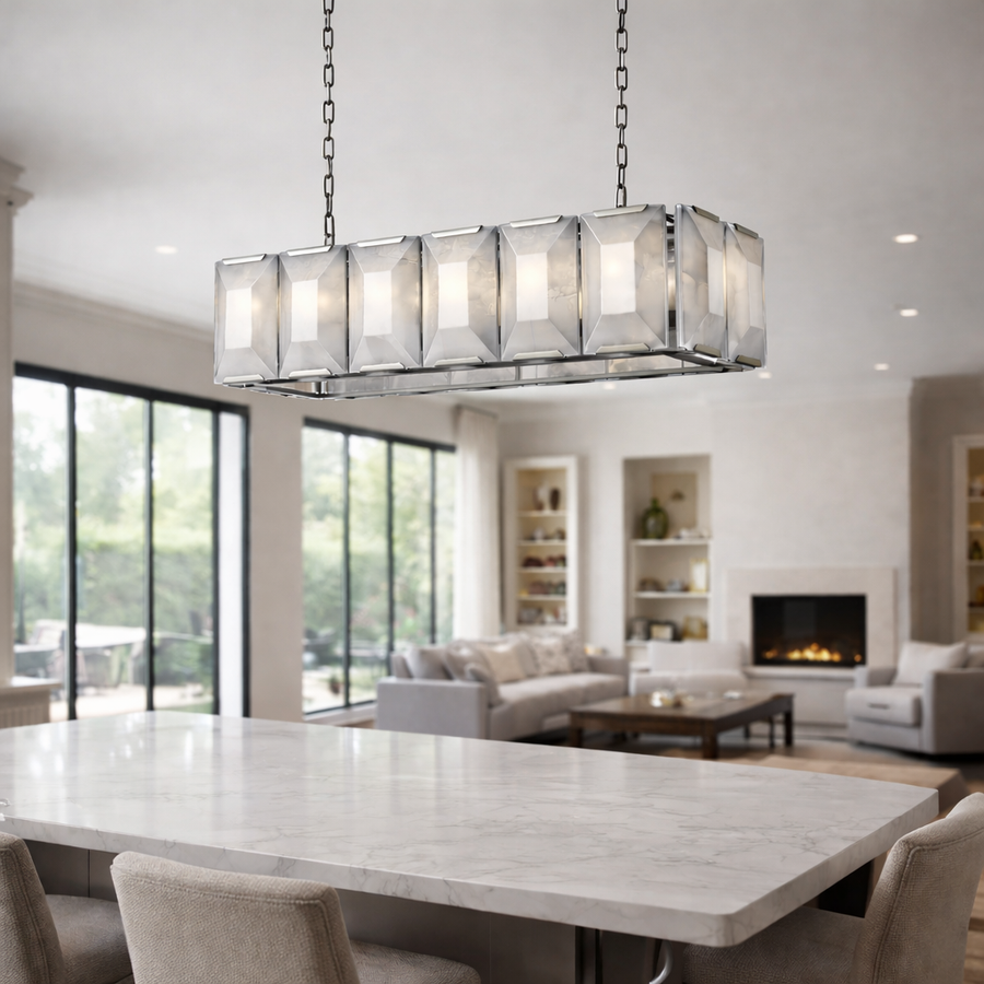 Regency Alabaster Chandelier