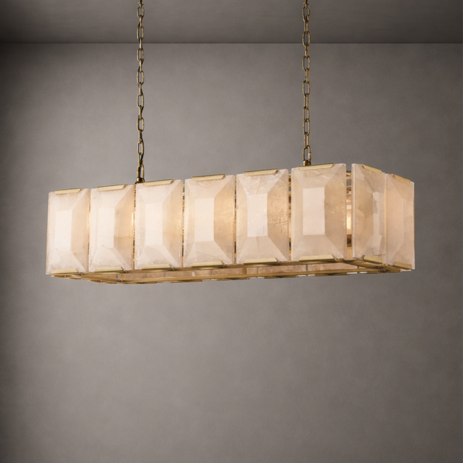 Regency Alabaster Chandelier