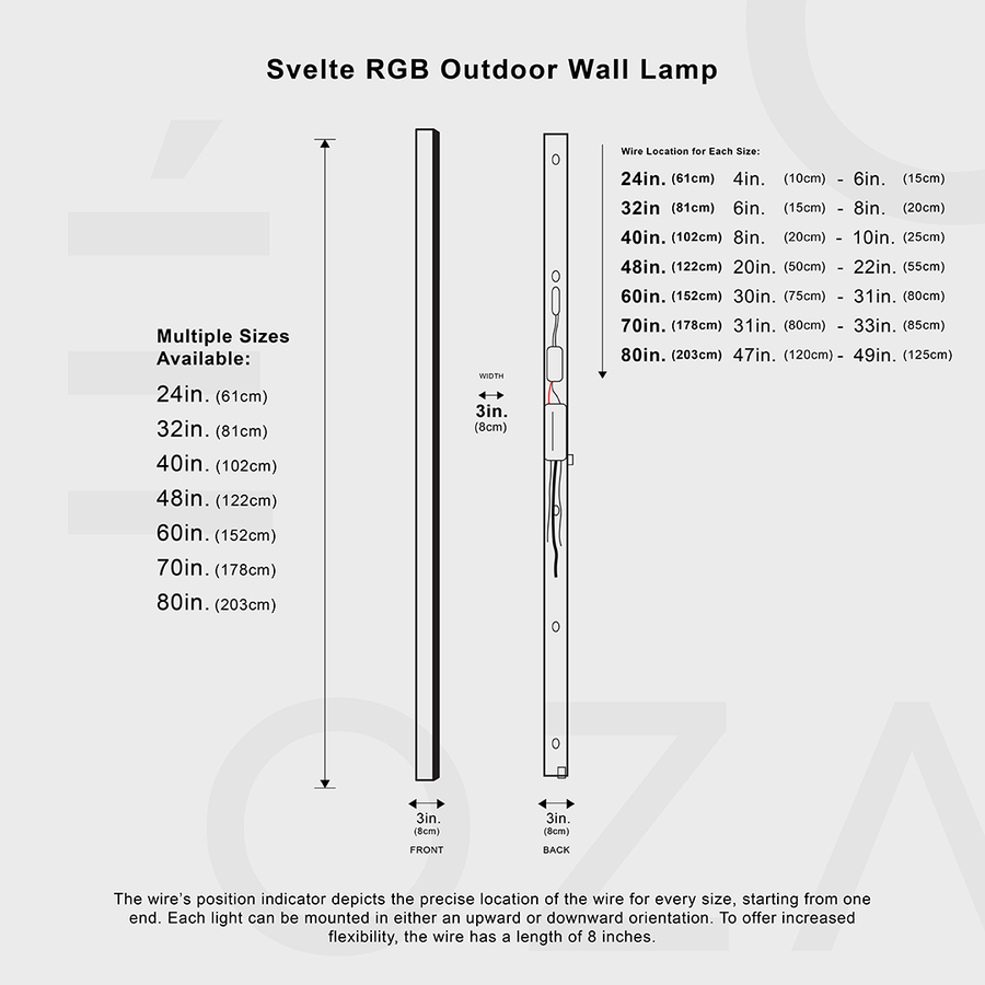 Svelte RGB Lamp Open Box