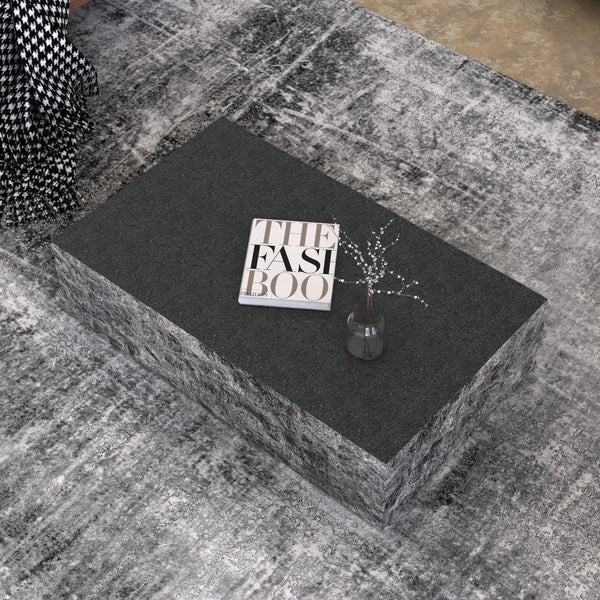 Table basse en granit noir absolu 