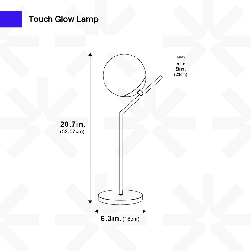 Lampe lumineuse tactile 