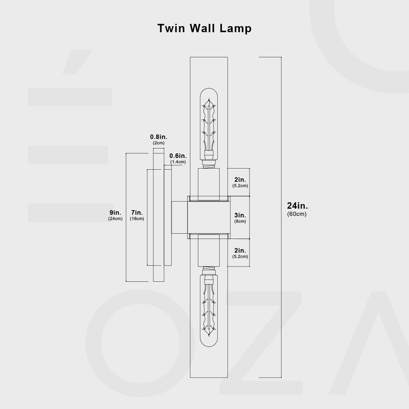 Twin Wall Lamp