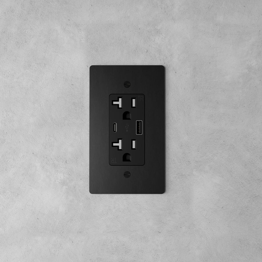 Brass Power Outlet