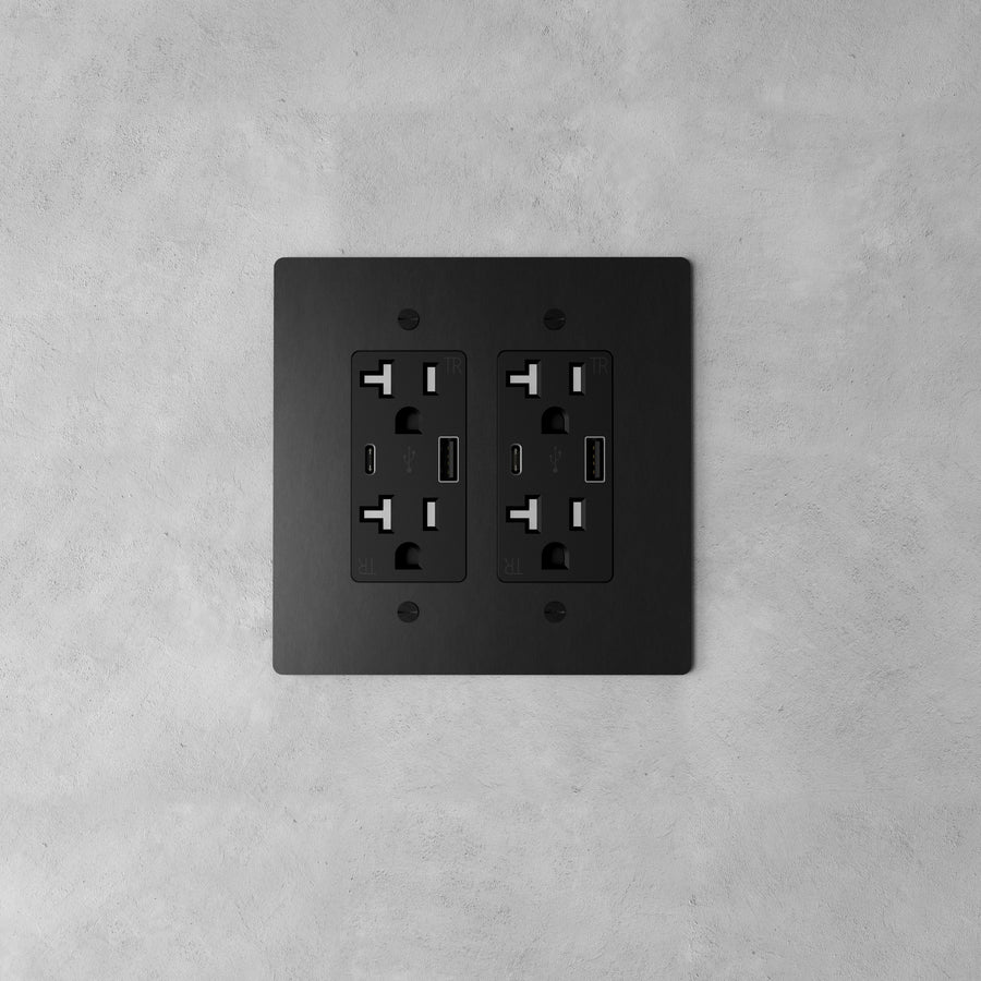 Brass Power Outlet