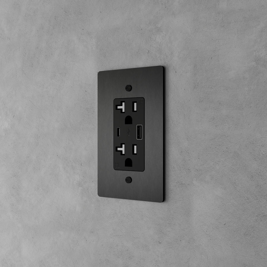 Brass Power Outlet