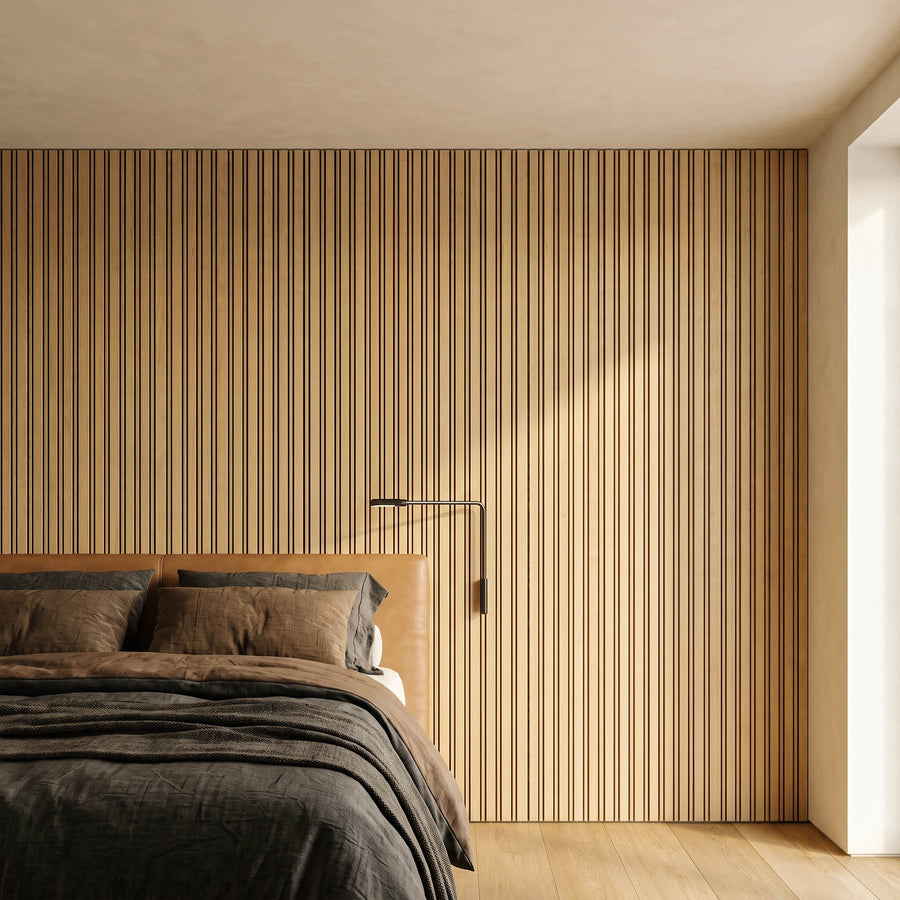 Panneau à lattes acoustiques SlimWide