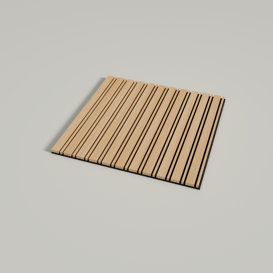 Carreaux acoustiques minces et larges