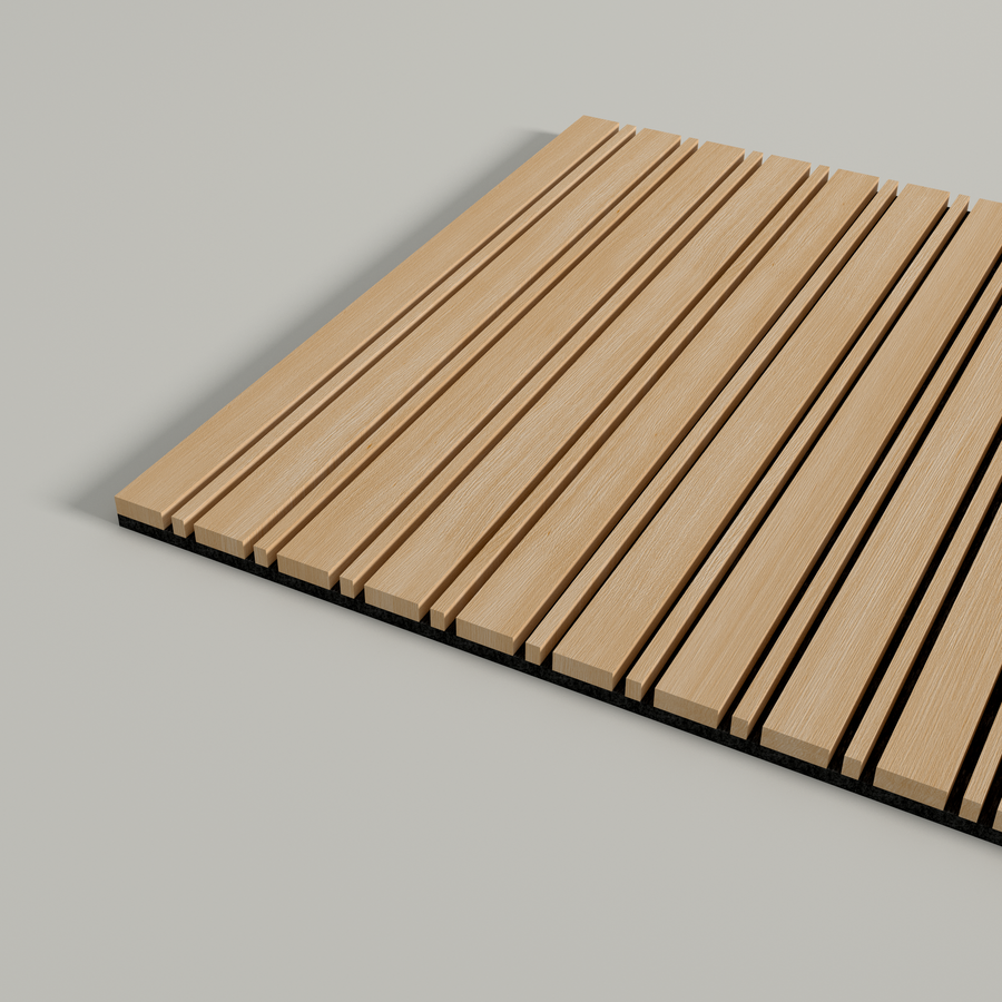 Carreaux acoustiques minces et larges