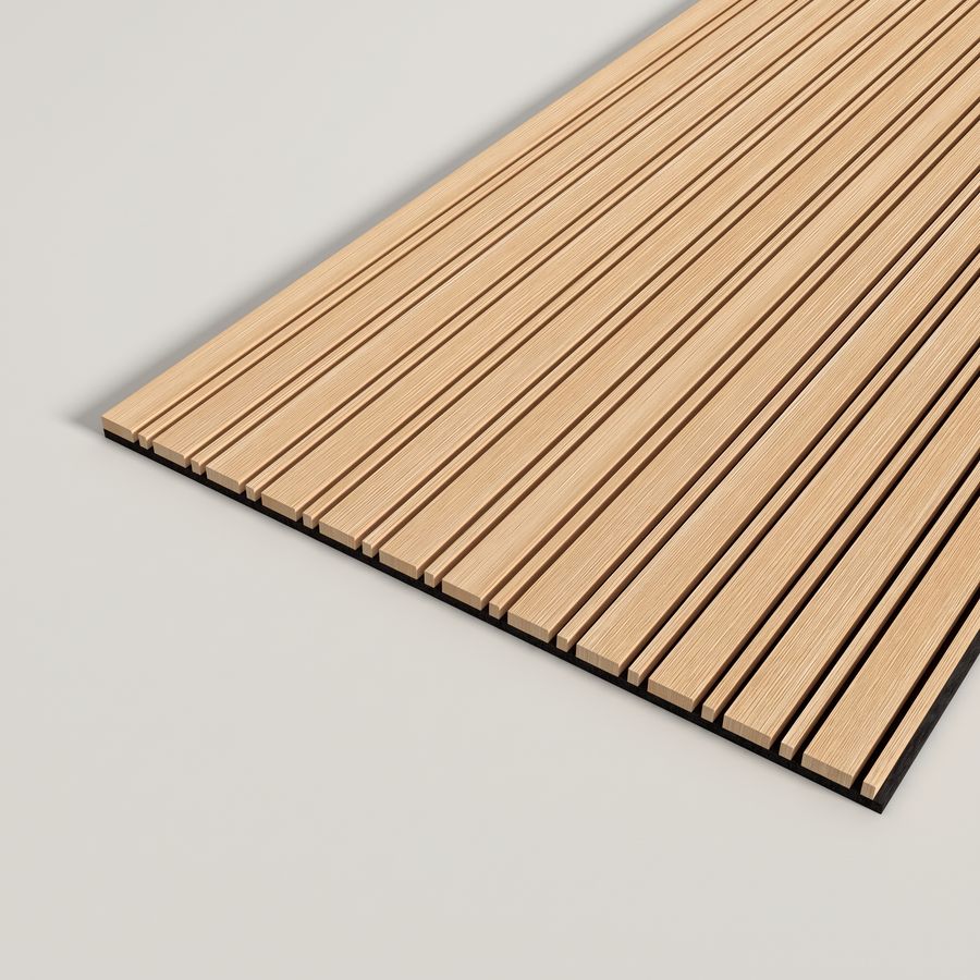 Panneau à lattes acoustiques SlimWide