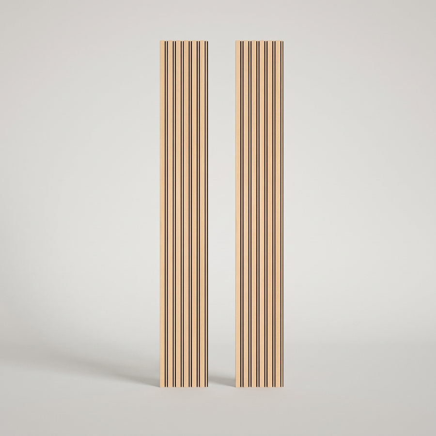 Panneau à lattes acoustiques SlimWide