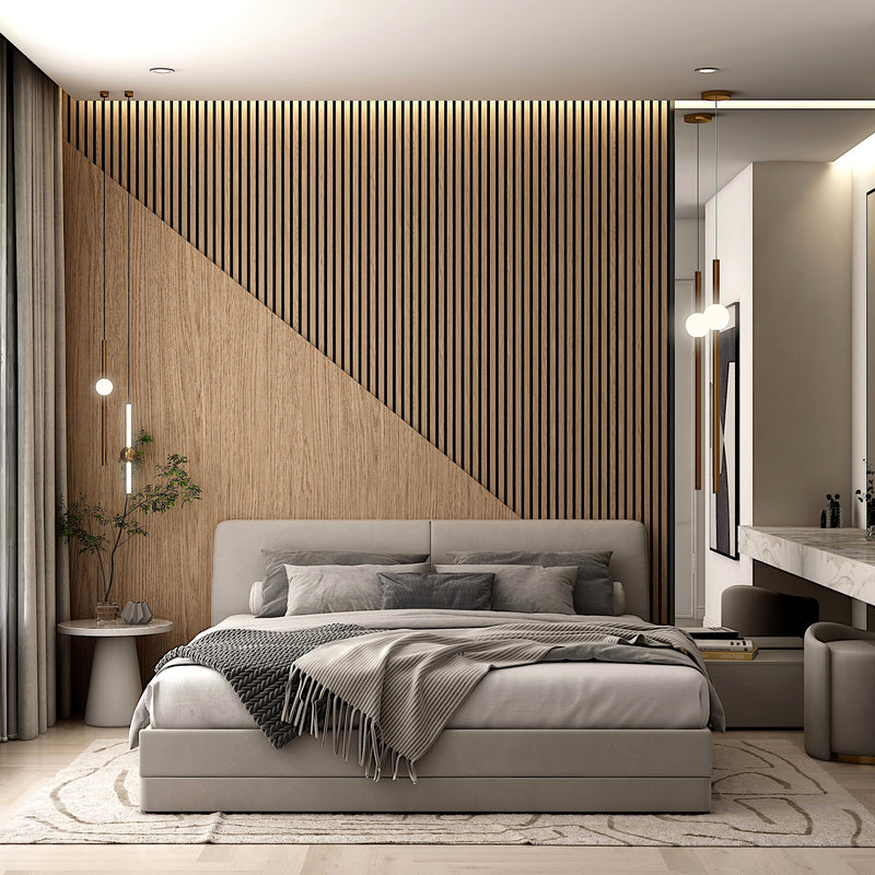 Acoustic Wooden Wall Slat Panel (Open Box)