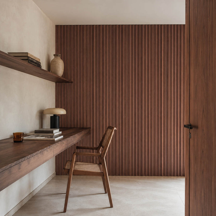 Panneau à lattes acoustiques SlimWide