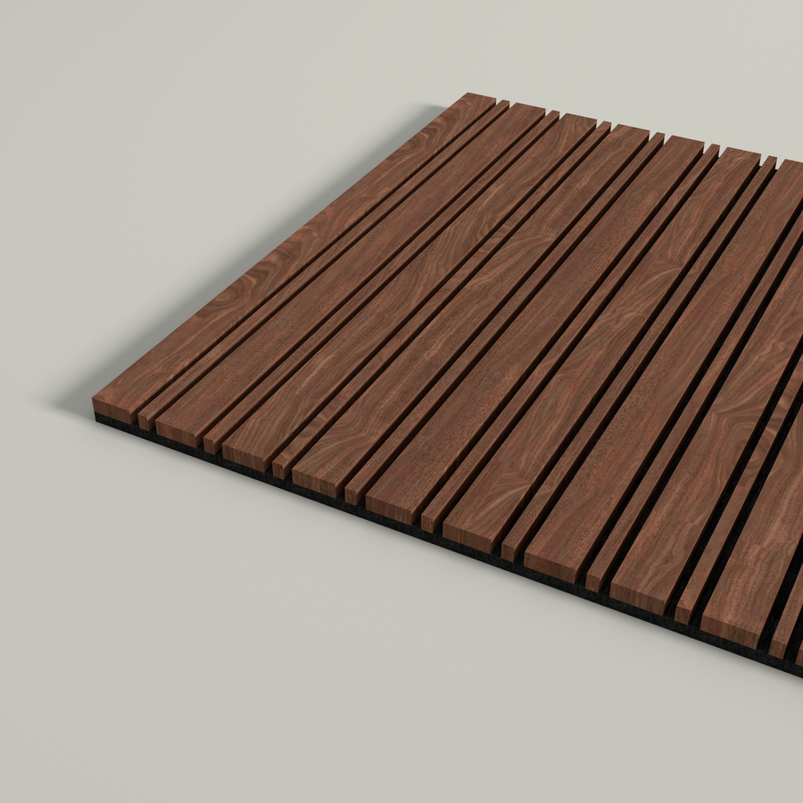 Carreaux acoustiques minces et larges