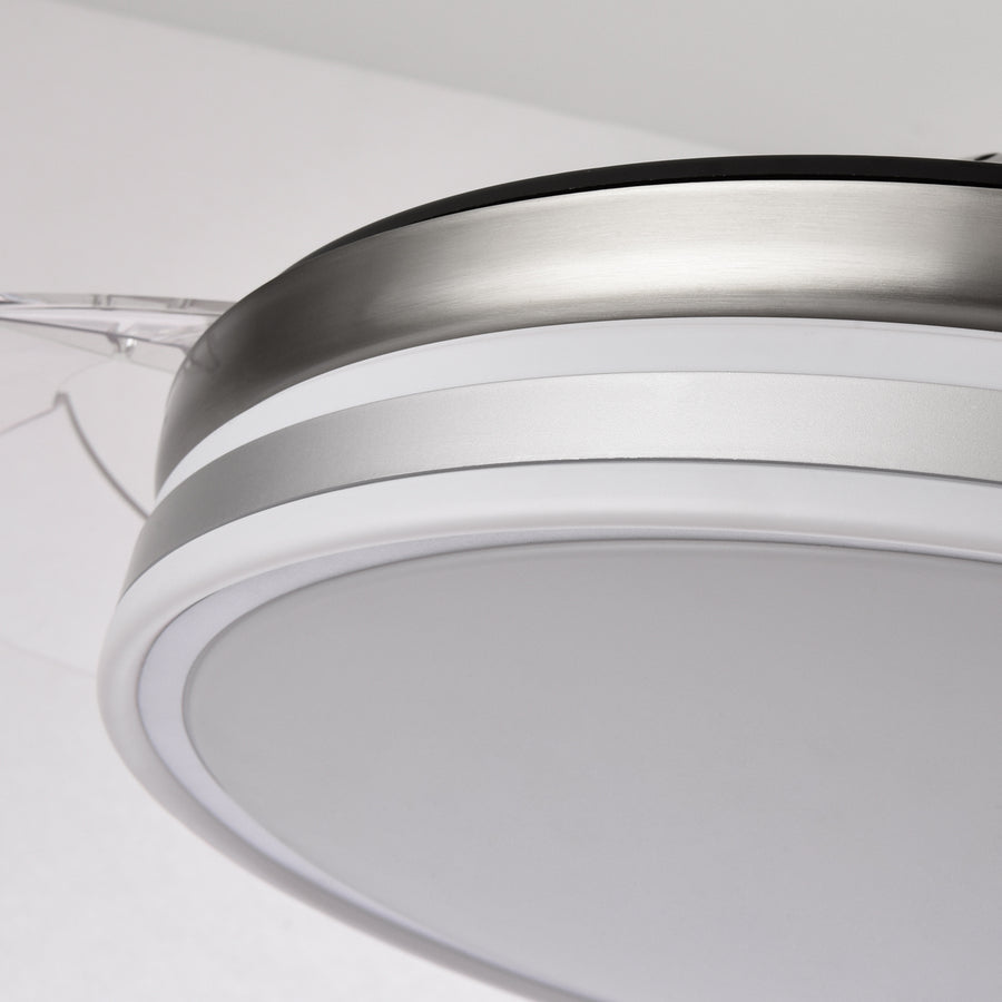 Lustre à ventilateur intelligent Luna by Ozarke 