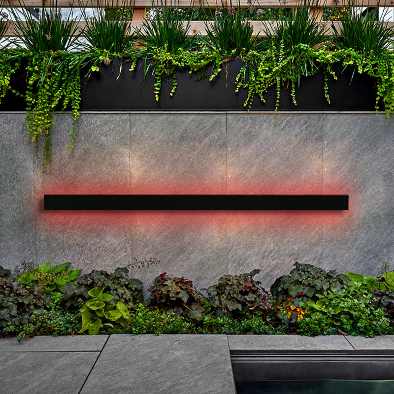 Svelte RGB Outdoor Modern Wall Lamp IP65 